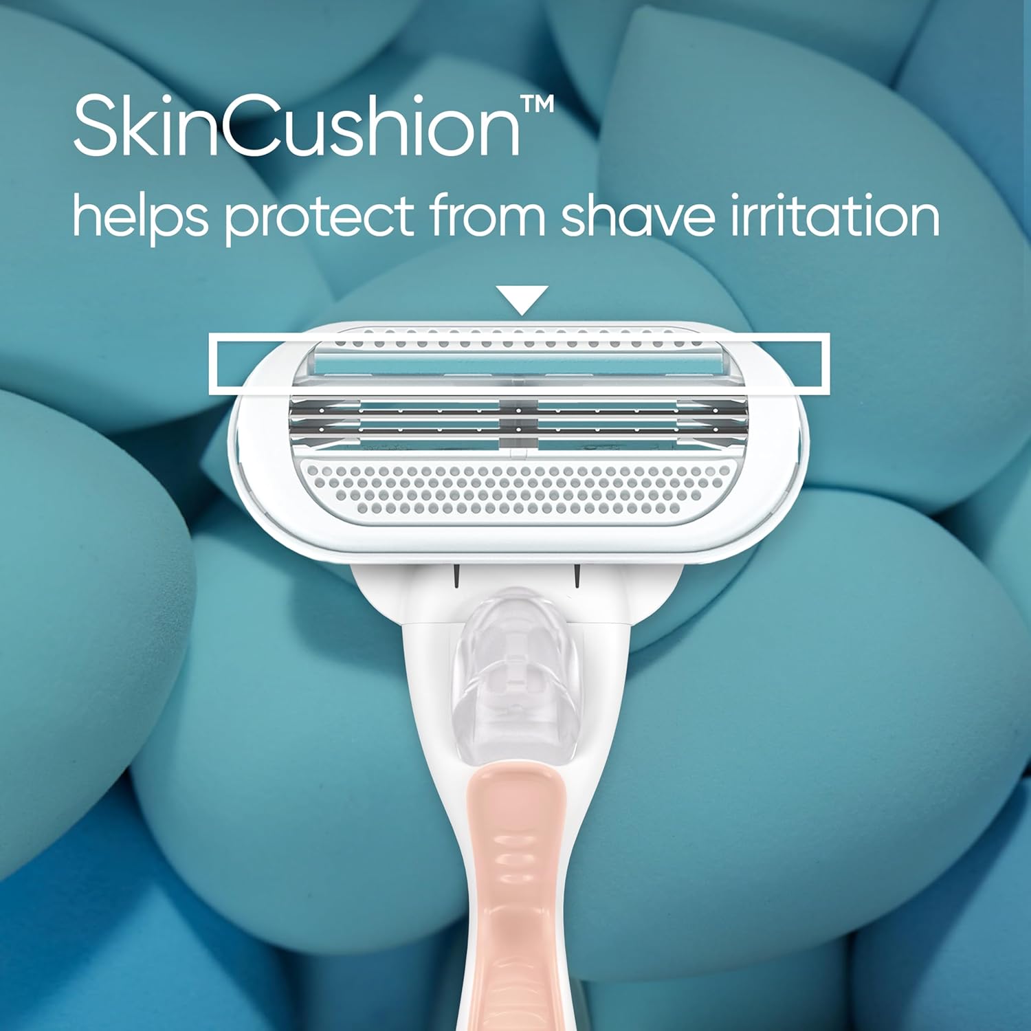 GILLETTE Venus Smooth Sensitive Razor Blades for Women شفرات للوجه للنساء من جيليت - Image 2