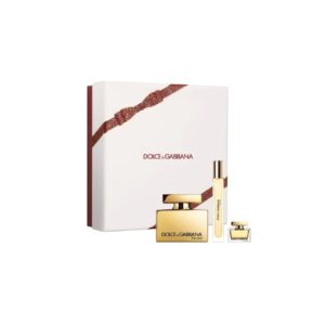 DOLCE & GABBANA The One Gold Intense Edp 75ml Set بكج هدايا عطور من دولجي كابانا للرجال