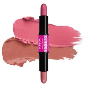 NYX Wonder Stick Blush أحمر خدود كريمي مزدوج الأطراف من ان واي اكس