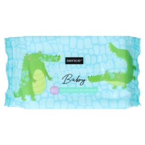 SENCE BEAUTY Baby Water Wipes (60 stuks) مناديل سينس بيوتي للاطفال