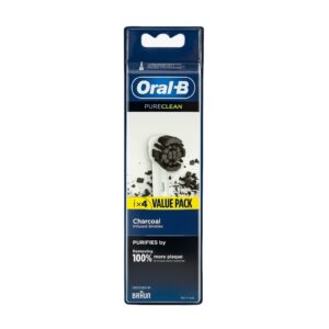 ORAL-B Charcoal Replacement Toothbrush Heads 1x4  رؤوس فرشاة الاسنان من اورال بي