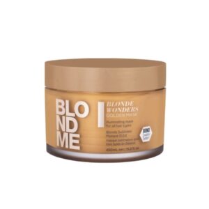 SCHWARZKOPF BLONDME BLONDE WONDERS GOLDEN MASK قناع للعناية بالشعر الاشقر من شوارزكوف