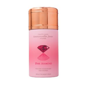 EMMANUELLE JANE PARIS PINK DIAMOND PERFUME DEODORANT FOR WOMEN ايمانويل جين بخاخ مانع تعرق للنساء