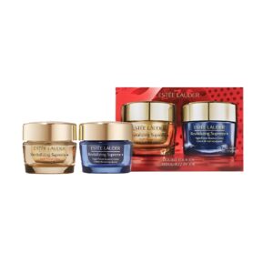 ESTEE LAUDER Double Your Joy Revitilizing Supreme+ Day and Night Skincare Set  مجموعة العناية بالبشرة النهارية والليلية من إستي لودر