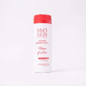 MIO SKIN FEEL NATURAL INTIMATE GENTLE POWDER - FLAME OF LOVE 100g مايو سكن بودرة معطرة ومفتحة للمناطق الحساسة