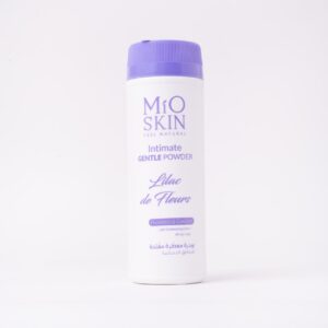 MIO SKIN FEEL NATURAL INTIMATE GENTLE POWDER - LILAC DE FLEURS 100g مايو سكن بودرة مفتحة ومعطرة للمناطق الحساسة