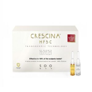 LABO COSPROPHAR CRESCINA TRANSDERMIC HFSC Treatment MAN 500 - Ampoules 10+10 كريسينا انبات الشعر ومعالج لتساقط الشعر للرجال من لابو كوسبروفار