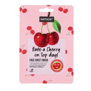 SENCE BEAUTY Face Sheet Mask - Have Cherry On Top Day قناع الوجه من سينس بيوتي