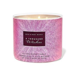 BATH & BODY WORKS  A Thousand Wishes 3-Wick Candle شمعة بثلاثة فتائل من باث اند بدي ووركس