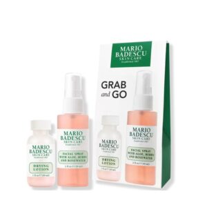 MARIO BADESCU Grab and Go Set مجموعة العناية بالبشرة الثنائية من ماريو باديسكو