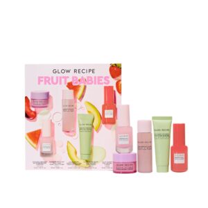 GLOW RECIPE Fruit Babies Kit مجموعة عناية بالبشرة من كلو ريسيبي