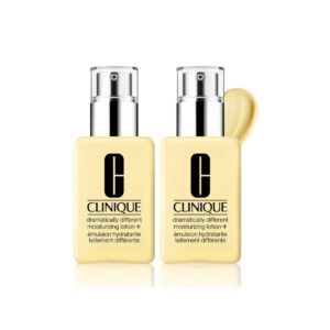 CLINIQUE Dramatically Different Moisturizing Lotion 125ml Duo مجموعة ثنائية من سيروم الترطيب من كلينيك