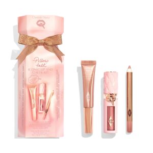 CHARLOTTE TILBURY PILLOW TALK ICONIC LIP AND CHEEK KIT بكج هدايا للنساء من شارلوت تيلبري