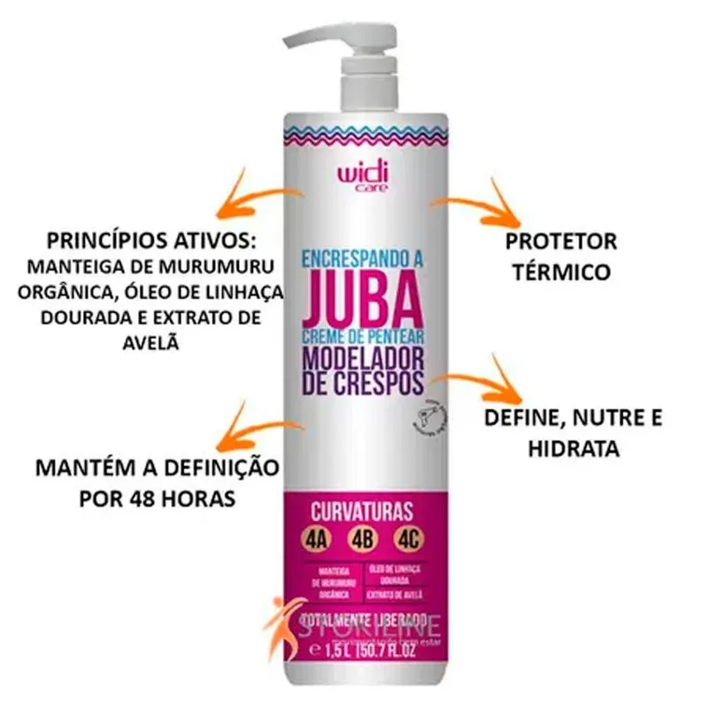 WIDI CARE Mane Leave-in Cream 500 ml كريم تصفيف الشعر لتجعيد الشعر من ويدي كير - Image 3