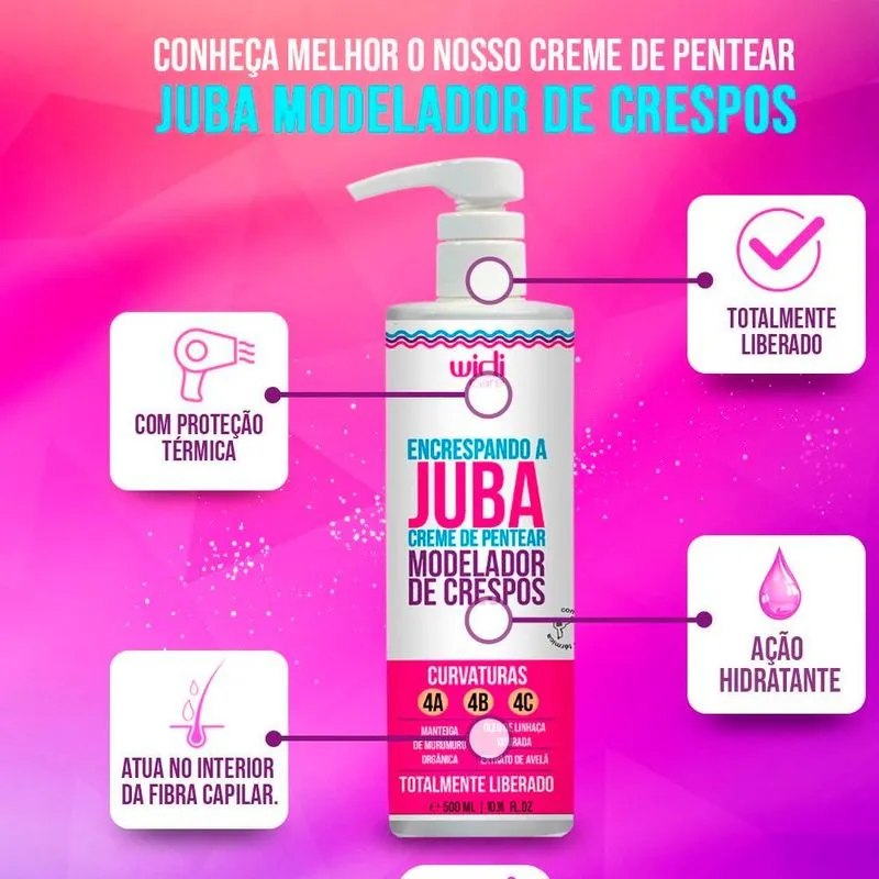 WIDI CARE Mane Leave-in Cream 500 ml كريم تصفيف الشعر لتجعيد الشعر من ويدي كير - Image 2