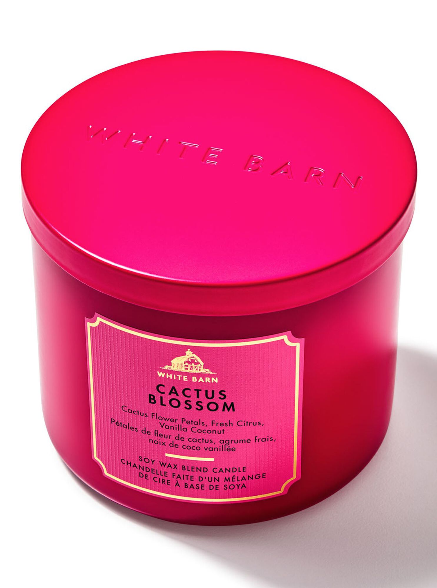 BATH & BODY WORKS Cactus Blossom 3-Wick Candle شمعة بثلاث فتائل من باث آند بودي وركس - Image 2