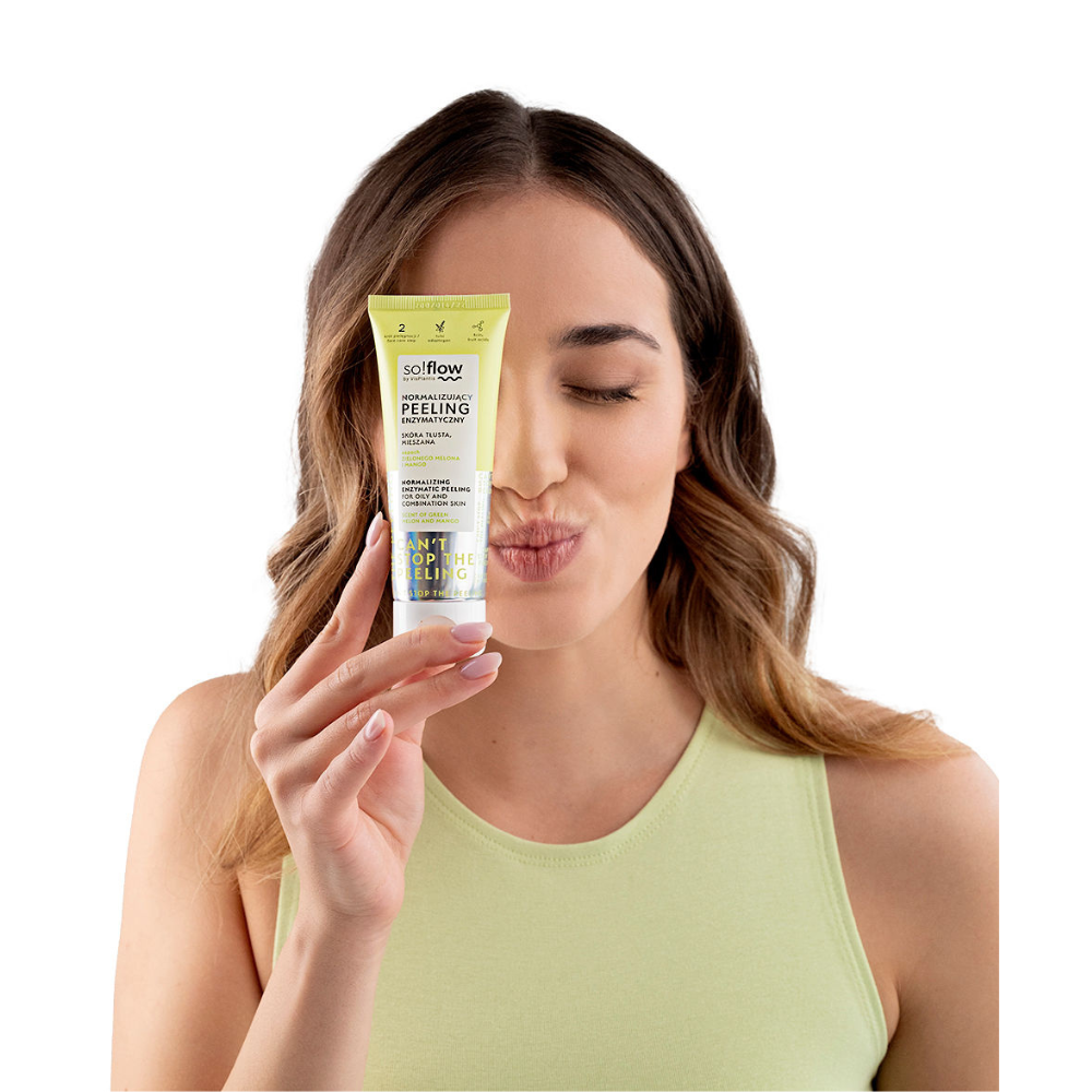 SO!FLOW Normalizing enzyme peeling oily 75ml مقشر للبشرة من سو فلو - Image 3