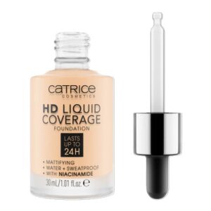 CATRICE HD Liquid Coverage Foundation 30ml كريم أساس سائل من كاتريس