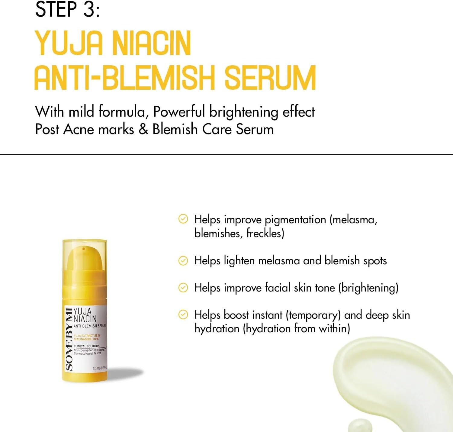 SOME BY MI Yuja Niacin Anti-Blemish Starter Kit مجموعه العناية بالبشرة من سوم باي مي - Image 6