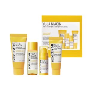 SOME BY MI Yuja Niacin Anti-Blemish Starter Kit   مجموعه العناية بالبشرة من سوم باي مي