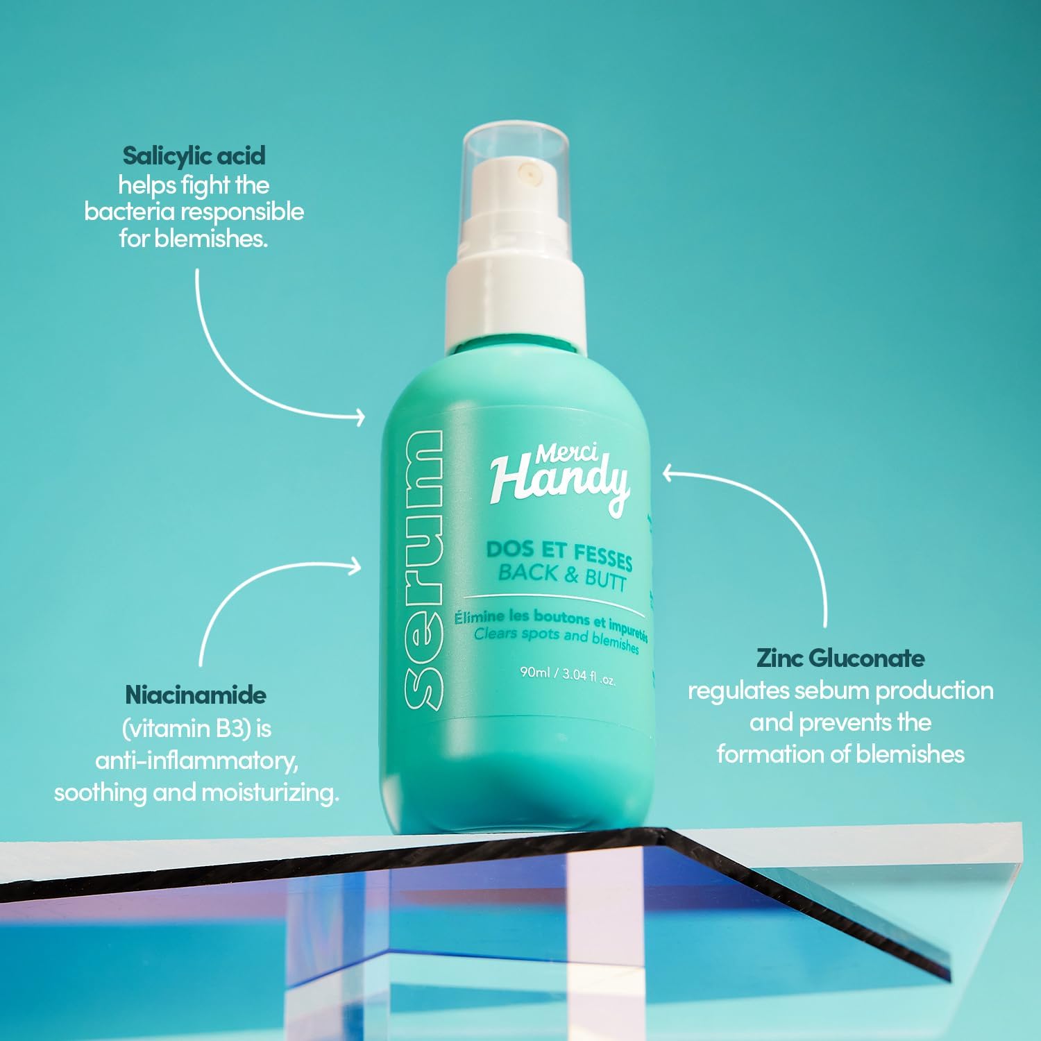 MERCI HANDY Stretch Marks and Scars For Back & Butt Body Serum 90ml سيروم الجسم من ميرسي هاندي - Image 4