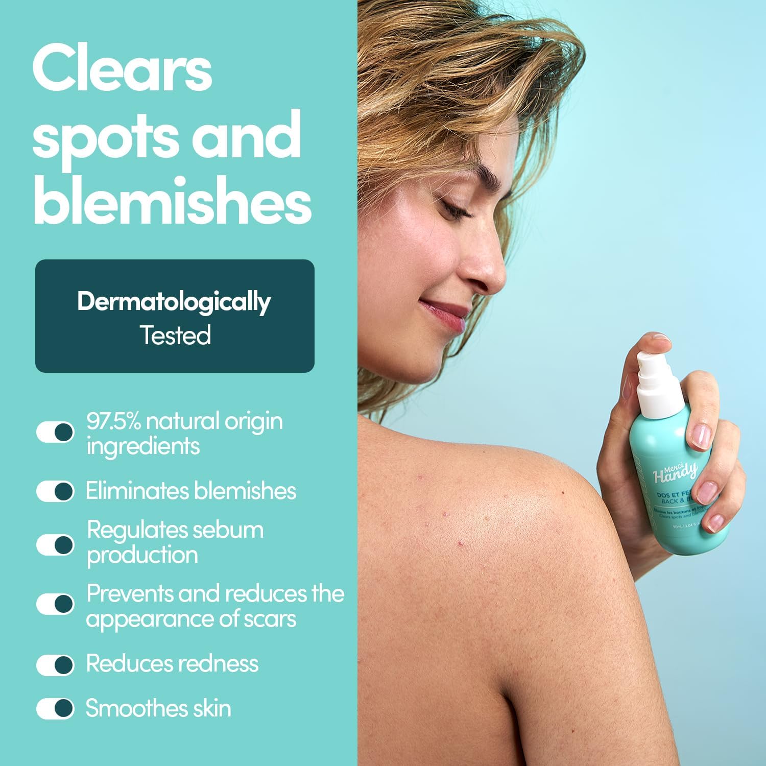 MERCI HANDY Stretch Marks and Scars For Back & Butt Body Serum 90ml سيروم الجسم من ميرسي هاندي - Image 3