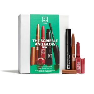 3INA The Scribble and Glow Kit مجموعة هدايا مكياج مينا
