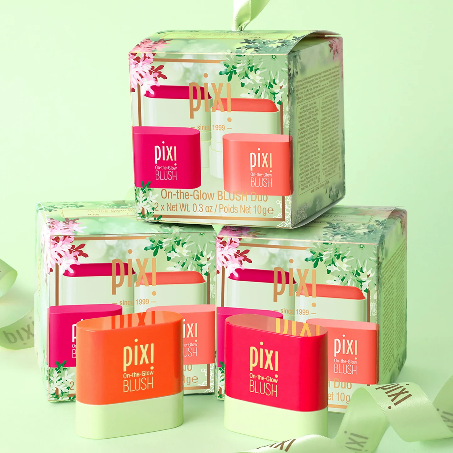 PIXI On-the-Glow Blush Duo مجموعة أحمر الخدود الثنائي المتوهج - Image 2
