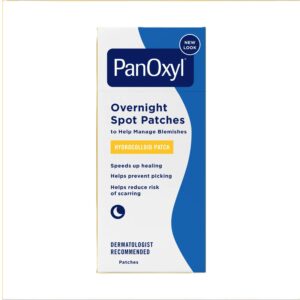 PANOXYL overnight spot patches 40 patches بانوكسيل لصقات هيدروكولويد شفافة للبشرة
