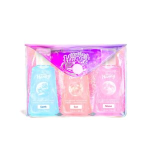 MERCI HANDY Galaxy Glitter Trio SET   مجموعة العناية باليدين الثلاثية من ميرسي هاندي