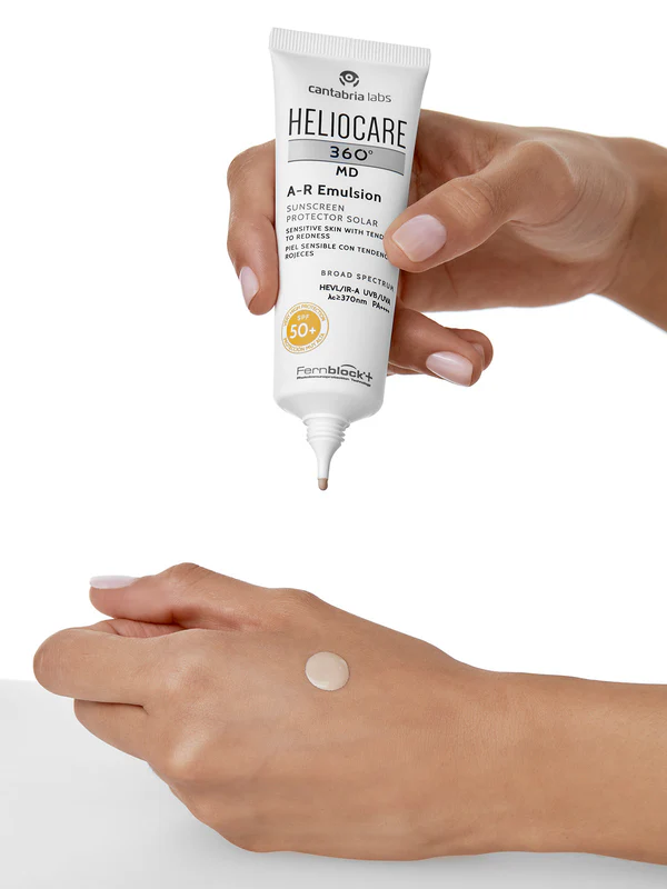 CANTABRIA LABS HELIOCARE 360° A-R Emulsion SPF50+ 50ml كانتابريا لابز واقي شمس للبشرة الحساسة - Image 3