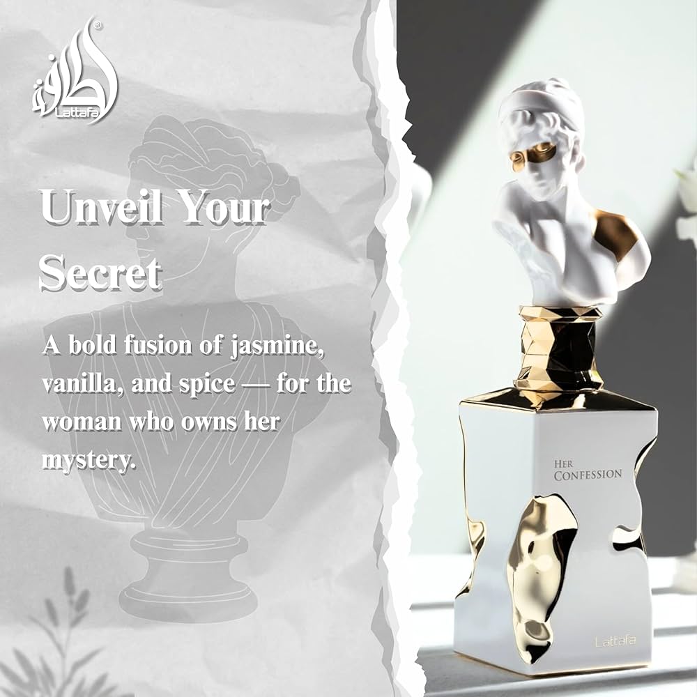 LATTAFA Her Confession Eau De Parfum 100ml لطافة عطر للنساء - Image 7