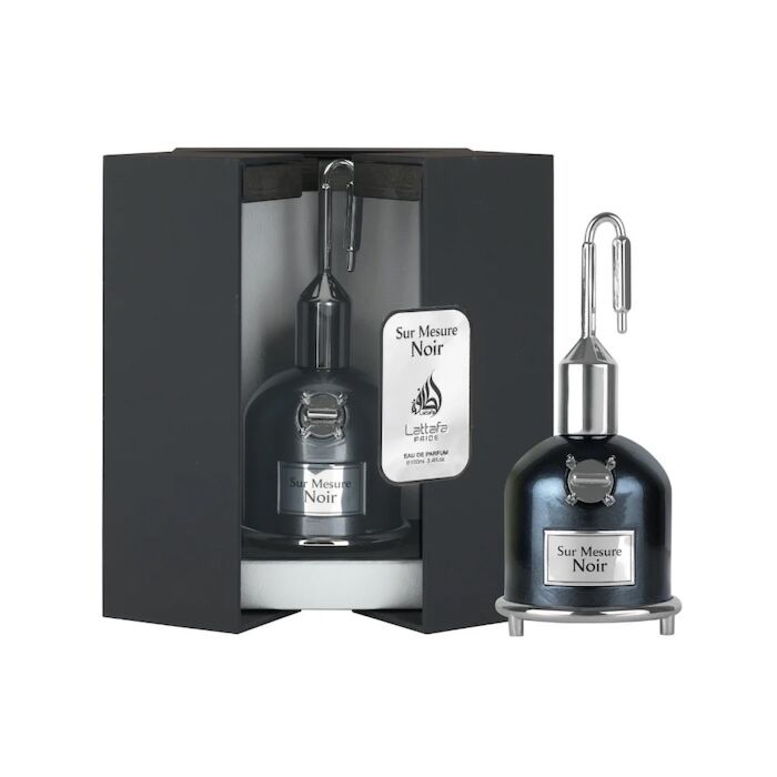 LATTAFA Sur Mesure Noir Eau De Parfum 100ml لطافة عطر للرجال والنساء - Image 3