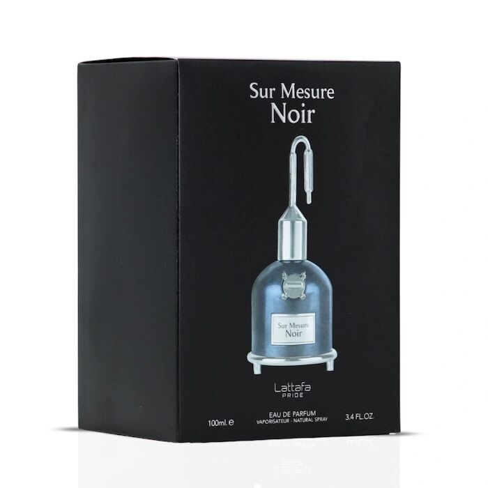 LATTAFA Sur Mesure Noir Eau De Parfum 100ml لطافة عطر للرجال والنساء - Image 4