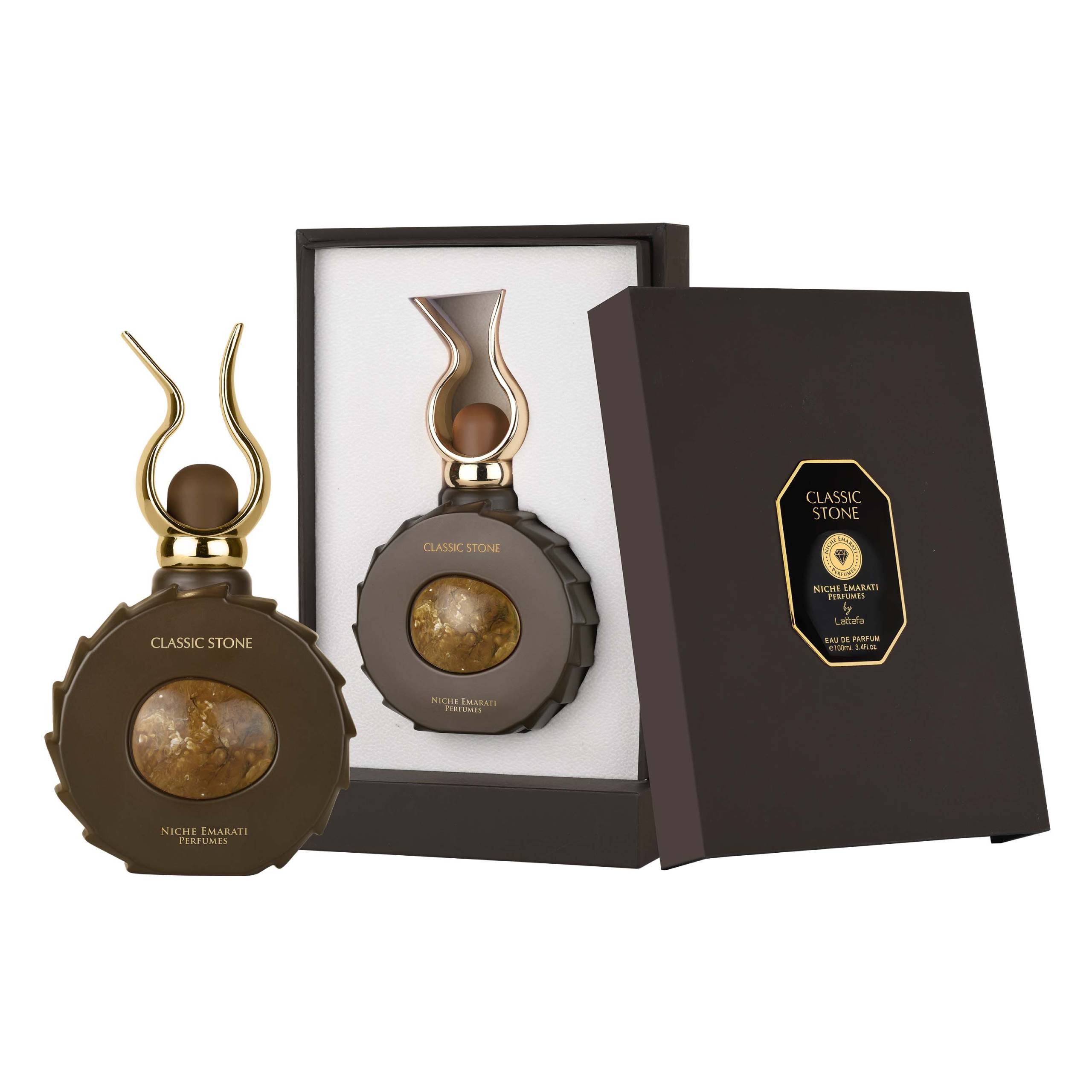 LATTAFA NICHE EMARATI Classic stone Eau De Parfum 100ml لطافة عطر للرجال والنساء - Image 2