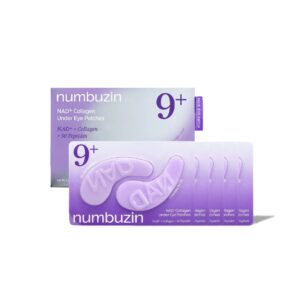 Numbuzin No.9 NAD+ Collagen Under Eye Patches (5 Pairs) بادات الكولاجين للعناية بالعين من نومبوزين