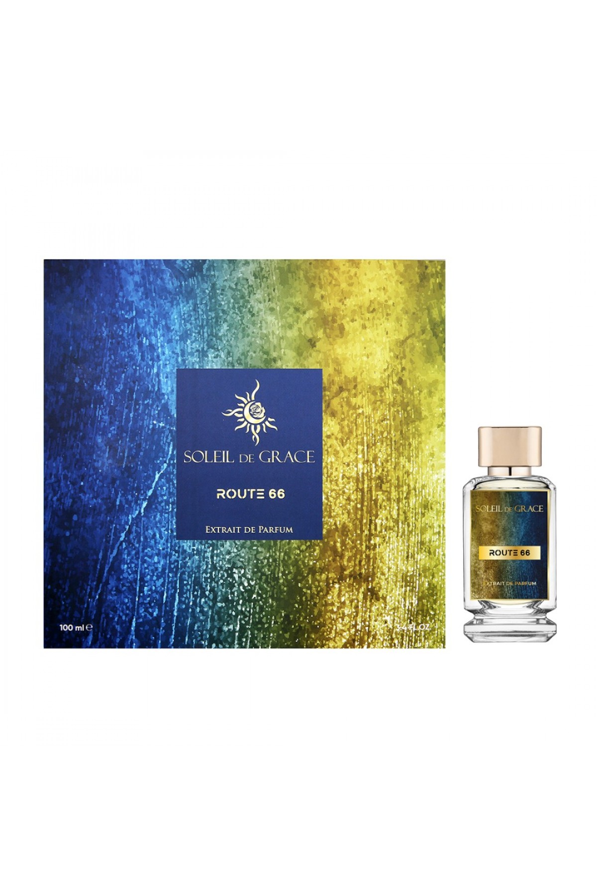 SOLEIL DE GRACE Route 66 Exclusive Extrait De Parfum Unisex 100ml عطر سوليل دي كريس للرجال و النساء - Image 3