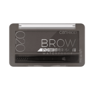 CATRICE Brow Powder Set Waterproof - 020 Ash Brown مجموعة بودرة الحواجب المقاومة للماء من كاتريس