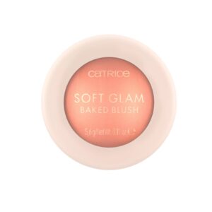 CATRICE Soft Glam Baked Blush - 020  Peachy Breeze احمر خدود من كاتريس