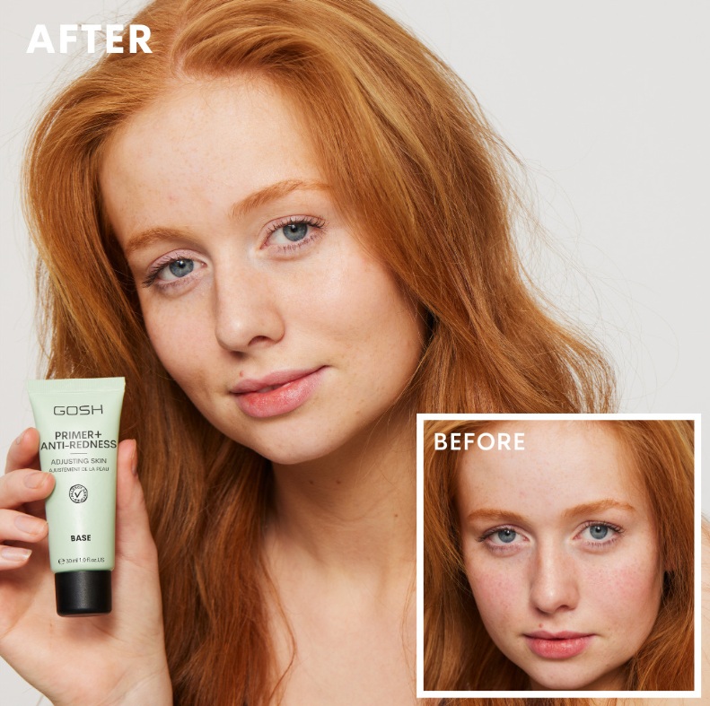 GOSH Primer Anti-Redness 008 برايمر للبشرة مضاد للاحمرار من گوش - Image 4