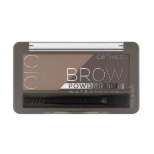 CATRICE Brow Powder Set Waterproof - 010 Ash Blond مجموعة بودرة الحواجب المقاومة للماء من كاتريس