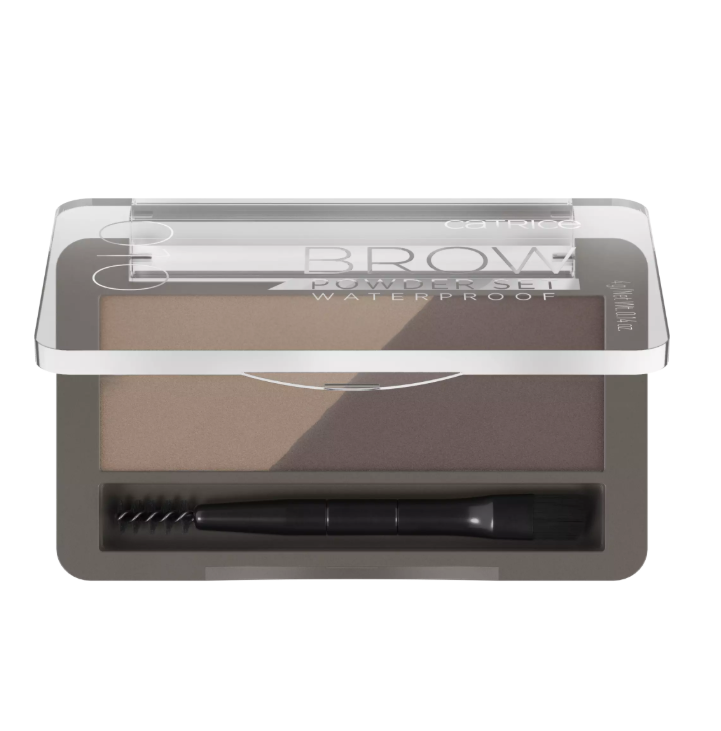 CATRICE Brow Powder Set Waterproof - 010 Ash Blond مجموعة بودرة الحواجب المقاومة للماء من كاتريس - Image 4