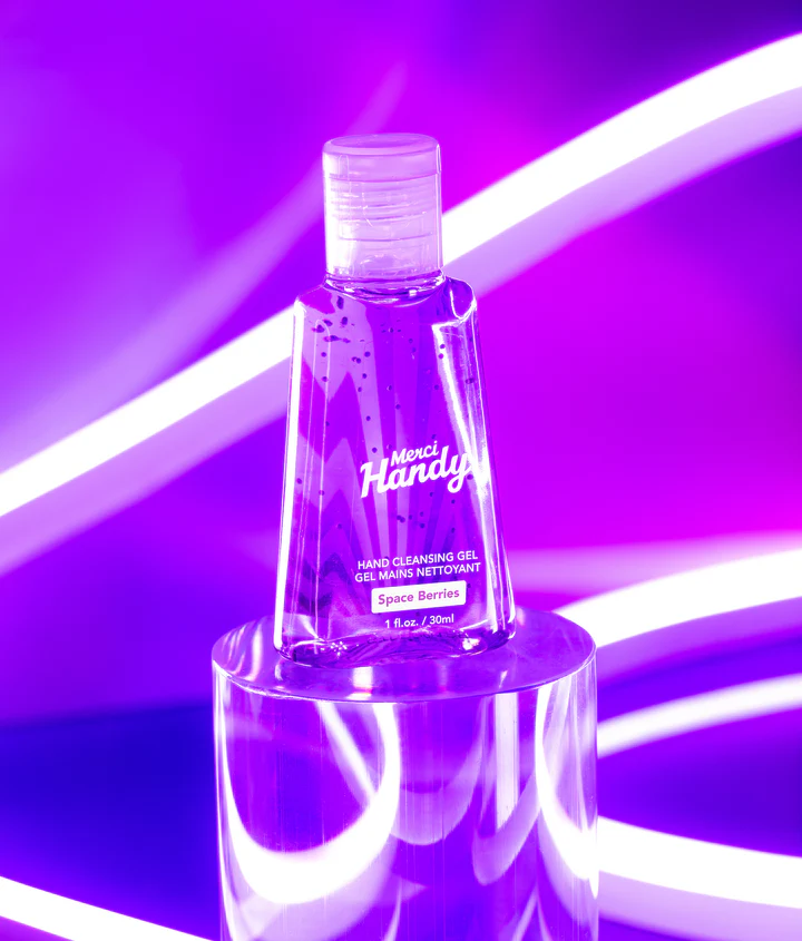 MERCI HANDY Space Berries Hand Cleansing Gel 30ml جل تنظيف اليدين من ميرسي هاندي - Image 3