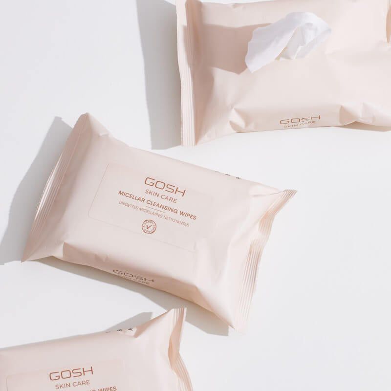 GOSH SKINCARE MICELLAR CLEANSING WIPES مناديل مبللة منظفة للبشرة من گوش - Image 2