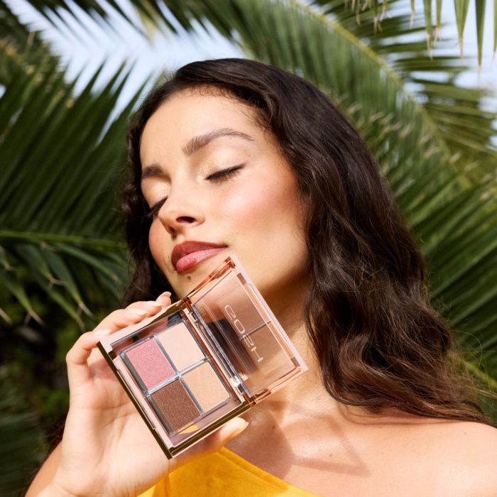 GOSH GLOW HIGHLIGHTER PALETTE - 001 FOURFILLED باليت مكياج وجه من گوش - Image 4