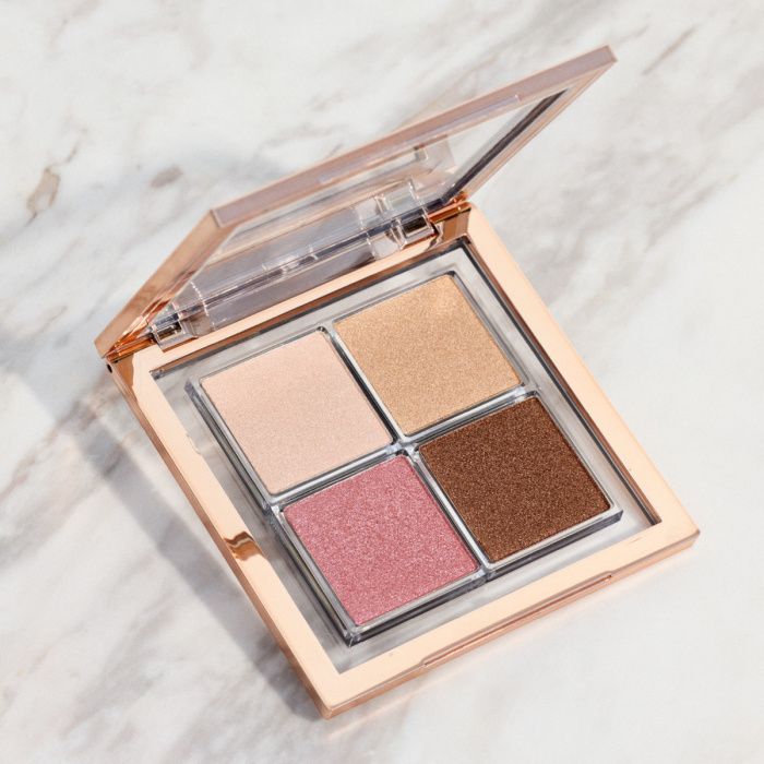 GOSH GLOW HIGHLIGHTER PALETTE - 001 FOURFILLED باليت مكياج وجه من گوش - Image 3