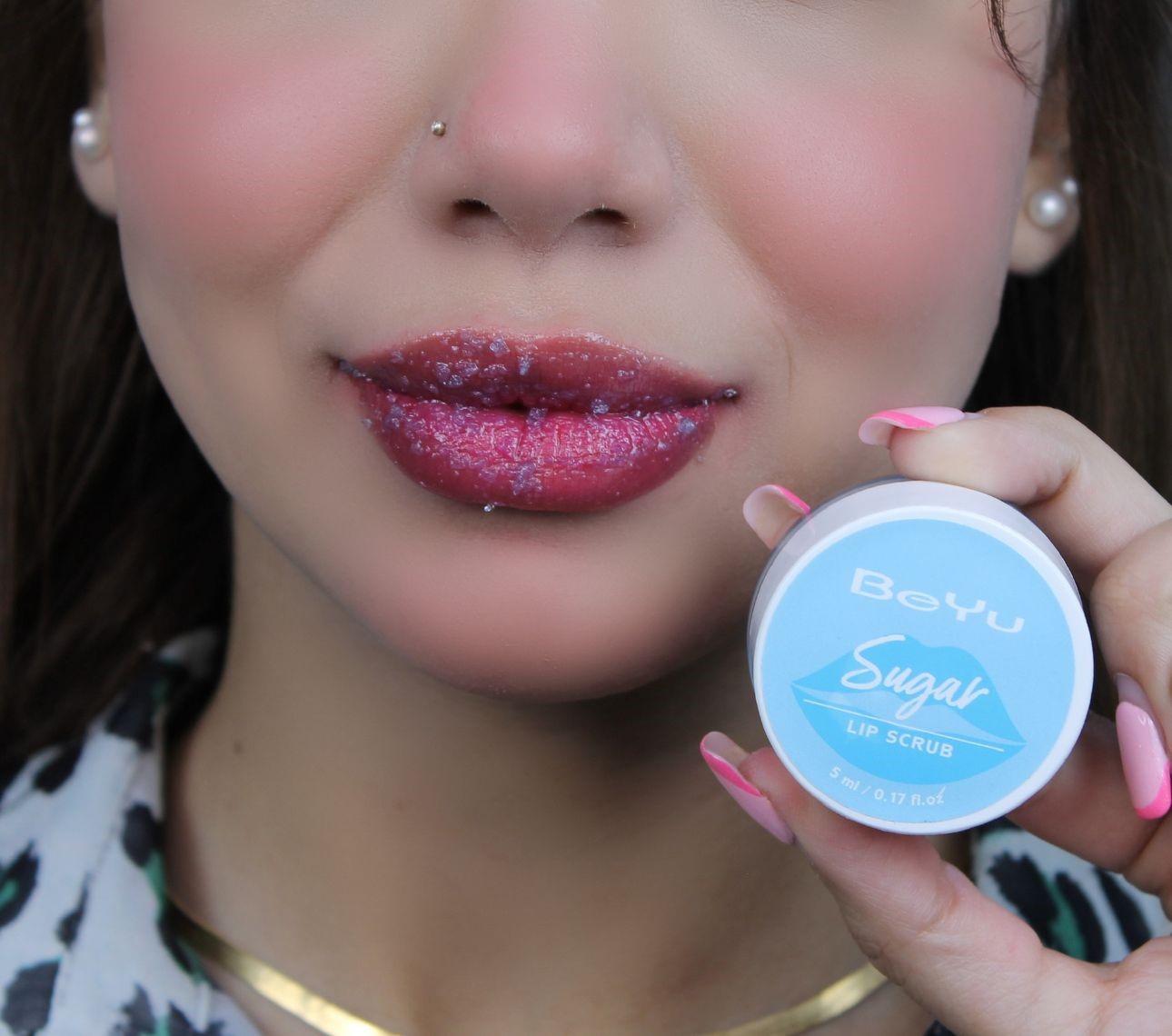 BEYU Sugar Lip Scrub 5ml مقشر الشفاه من بي يو - Image 3