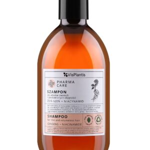 VISPLANTIS PHARMA CARE GINSENG + NIACINAMIDE ڤيسبلانتس شامبو للشعر الخفيف