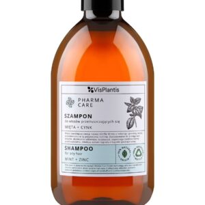 VISPLANTIS PHARMA CARE MINT + ZINC ڤيسبلانتس شامبو للشعر الدهني