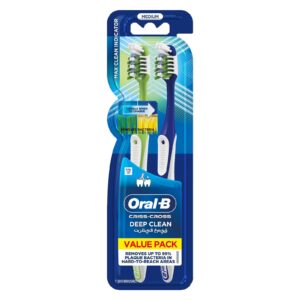 ORAL-B CRISS-CROSS DEEP CLEAN فرشاة منظفة للاسنان